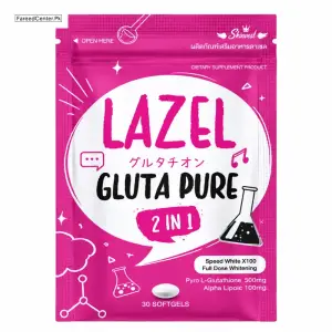 Lazel Gluta Pure 2 In 1 Capsule